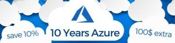 Microsoft Azure wird 10 Jahre - feiern Sie mit Azure Schulung, Microsoft Azure Kurs, Seminar, Lehrgang, Weiterbildung, Training, eLearing, online lernen, Virtual Classroom