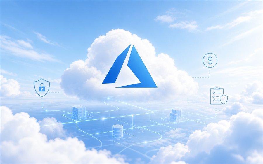 Kursbild zum Azure Grundlagenkurs AZ-900 mit Cloud-Konzepten, Sicherheit und Kosten