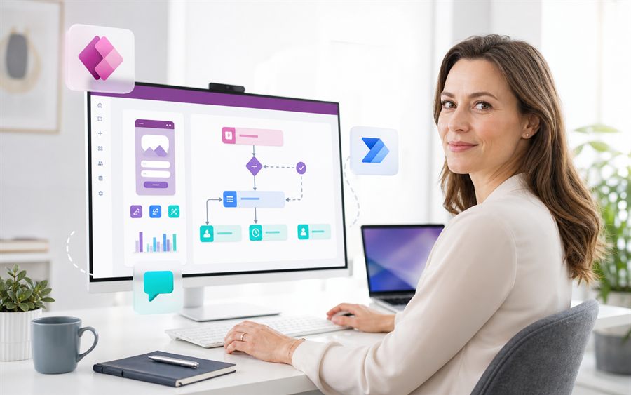 Microsoft Power Platform Kurs mit Power Apps, Power Automate und Low-Code Workflow