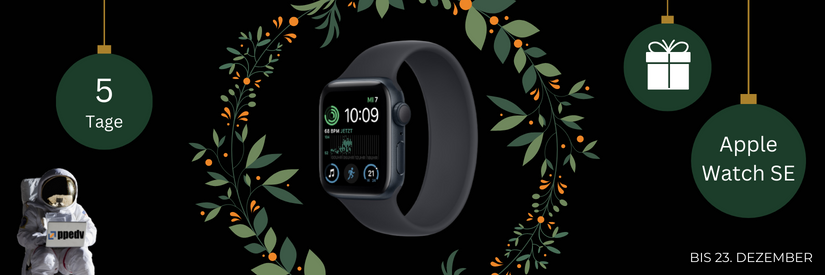 Apple Watch SE gratis zu Ihrer Buchung von 5 Kurstagen bis 23. Dezember