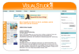 Die Visual Studio One-Website